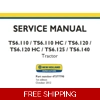 NEW HOLLAND TS6.110, TS6.110 HC, TS6.120, TS6.120 HC, TS6.125, TS6.140 TRACTOR SERVICE REPAIR MANUAL