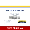 NEW HOLLAND TT4.55 , TT4.75 TIER 1 TRACTOR SERVICE REPAIR MANUAL