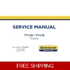 NEW HOLLAND TT4.80 , TT4.90 TRACTOR SERVICE REPAIR MANUAL
