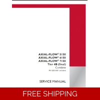 CASE IH AXIAL-FLOW 5150, AXIAL-FLOW 6150, AXIAL-FLOW 7150 COMBINE TIER 4B (FINAL) SERVICE REPAIR MAN