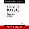 SUBARU ROBBIN 15 SUBARU-EH-ENGINES-EH36-EH41-- SEE IMAGE FOR MODELS COVERED WORKSHOP MANUAL