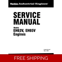 SUBARU ROBBIN 18 SUBARU-ENGINES-EH65V-S SEE IMAGE FOR MODELS COVERED WORKSHOP MANUAL