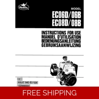 SUBARU-ROBIN- 06 128898097660567500 SEE IMAGE FOR MODELS COVERED OPERATORS MANUAL