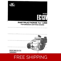 SUBARU-ROBIN- 07 128901549506348750 SEE IMAGE FOR MODELS COVERED OPERATORS MANUAL