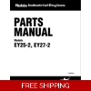 SUBARU-ROBIN 12 PARTS MANUAL SEE IMAGE FOR MODELS COVERED
