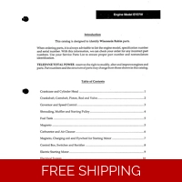 SUBARU-ROBIN 13 PARTS MANUAL SEE IMAGE FOR MODELS COVERED