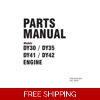SUBARU-ROBIN 19 PARTS MANUAL SEE IMAGE FOR MODELS COVERED