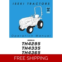 TH4295 HST OPERATION MANUAL