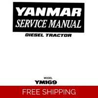 YANMAR DIESEL TRACTOR YM169 SERVICE MANUAL
