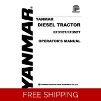 YANMAR EF312T EF352T OPERATORS MANUAL