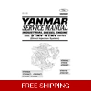 YANMAR TNV SERVICE WORKSHOP MANUALS ALL MODELS FULL SET OF 5 MANUALS