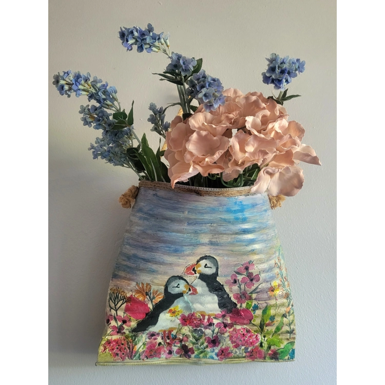 Hanging Planter/Tin Can Plan..