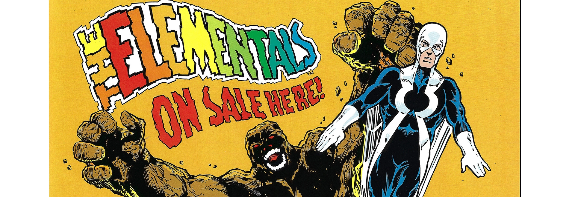 Texas Comics Elementals Promo Poster