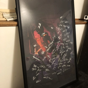 Bigby Wolf Signed Poster Wolf Among Us Telltale Games