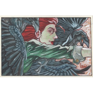 Morrigan and Her Ravens