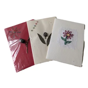 Handmade blank greeting cards for any occasions.