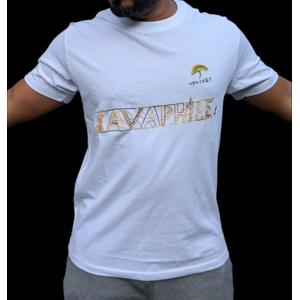 Hand embroidered T- Shirts for the coffee loving men. Siz..