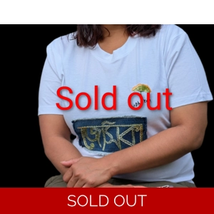 Hand appliques embroidered T- Shirts for girls/Jessica.  Size S. 100% Cotton,