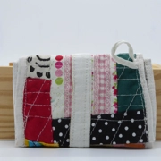 Handmade, Hand Embroidered Purse, Patchy, quilted purse, Handmade card Holder, Vinted Handmade Purse