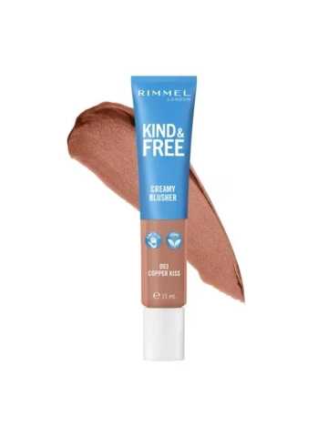 Rimmel London Kind & Free Creamy Blusher - 003 Copper Kiss