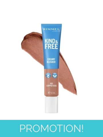 Rimmel London Kind & Free Creamy Blusher - 003 Copper Kiss