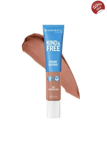 Rimmel London Kind & Free Creamy Blusher - 003 Copper Kiss