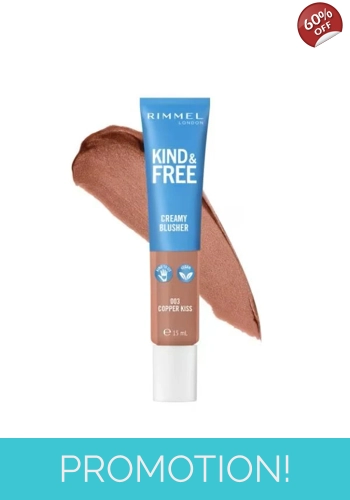 Rimmel London Kind & Free Creamy Blusher - 003 Copper Kiss