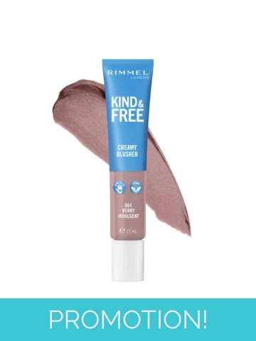 Rimmel London Kind & Free Creamy Blusher - 004 Berry Indulgent