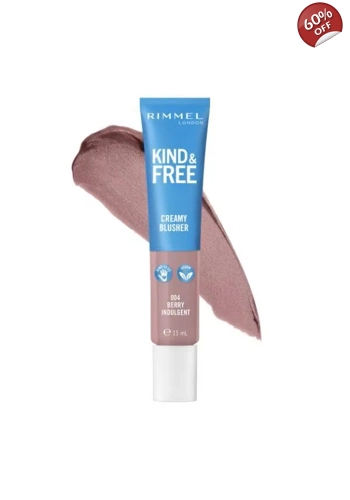 Rimmel London Kind & Free Creamy Blusher - 004 Berry Indulgent