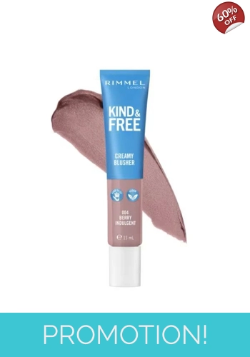 Rimmel London Kind & Free Creamy Blusher - 004 Berry Indulgent