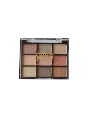 Saffron 9 Colours Eyeshadow Palette - 01 Neutral