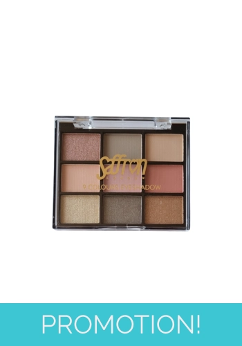 Saffron 9 Colours Eyeshadow Palette - 01 Neutral