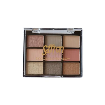 Saffron 9 Colours Eyeshadow Palette - 01 Neutral