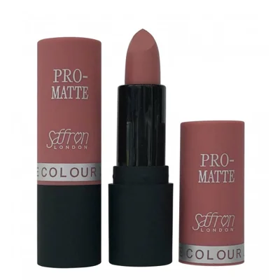 Saffron London Pro Matte Lipstick - 01 Tea Rose