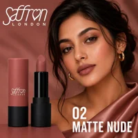 Saffron London Pro - Matte Lipstick - 02 Matte Nude