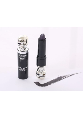 Saffron Zombie Nights Matte Velvet Lipstick - 02 Mid Night