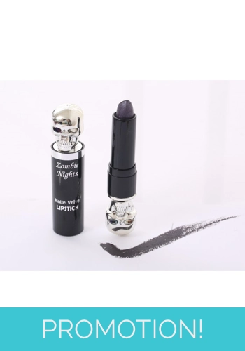 Saffron Zombie Nights Matte Velvet Lipstick - 02 Mid Night