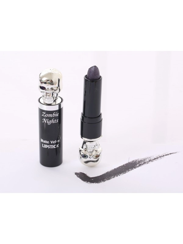 Saffron Zombie Nights Matte Velvet Lipstick - 02 Mid Night