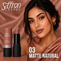 Saffron London Pro - Matte Lipstick - 03 Matte Natural