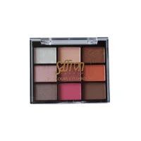Saffron 9 Colours Eyeshadow Palette - 03  Pinks & Neutrals