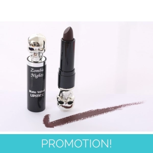 Saffron Zombie Nights Matte Velvet Lipstick - 04 Chocolate