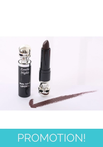Saffron Zombie Nights Matte Velvet Lipstick - 04 Chocolate