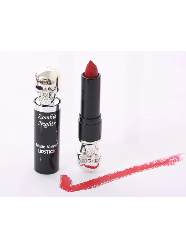 Saffron Zombie Nights Matte Velvet Lipstick - 05 Red Velvet