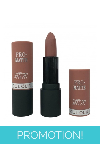 Saffron London Pro Matte Lipstick - 07 Brown Sugar