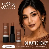 Saffron London Pro - Matte Lipstick - 08 Matte Honey