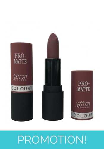Saffron London Pro Matte Lipstick - 11 Matte Whipped Caviar