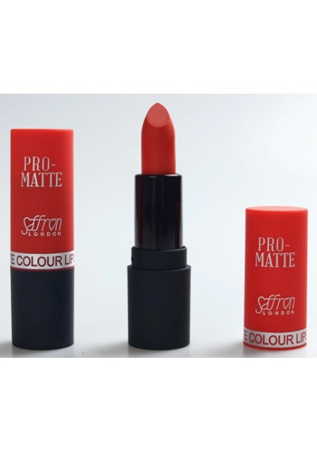 Saffron London Pro Matte Lipstick - 13 Coral Red