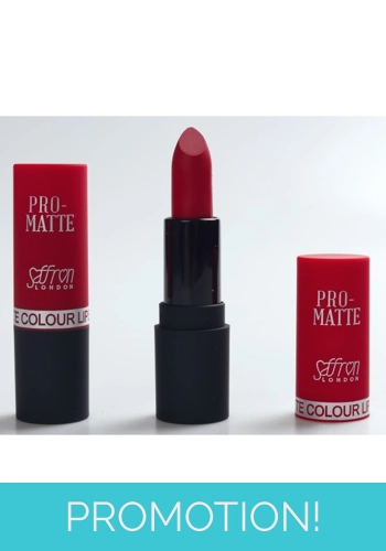 Saffron London Pro Matte Lipstick - 18 Diamond Red