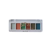 Saffron 6 Colours Eyeshadow Palette -03 Peach Green Teal