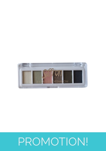 Saffron 6 Colours Eyeshadow Palette - 02 Spring Green Pink